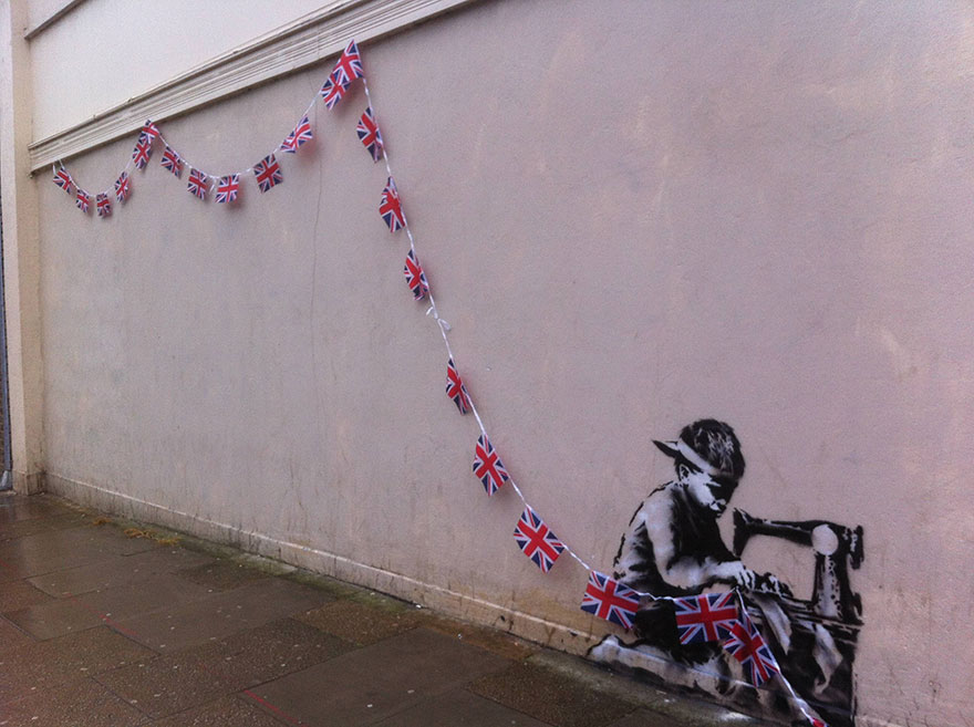 UK Flags, London, UK