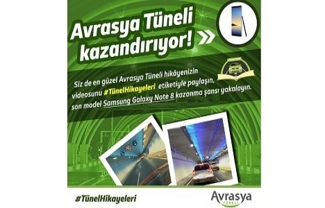 Avrasya Tüneli için Tünel Hikayeleri yarışması!